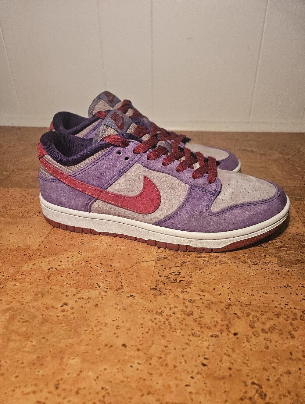 Nike Retro-Release Plum Suede Low-Top Sneakers 2021
